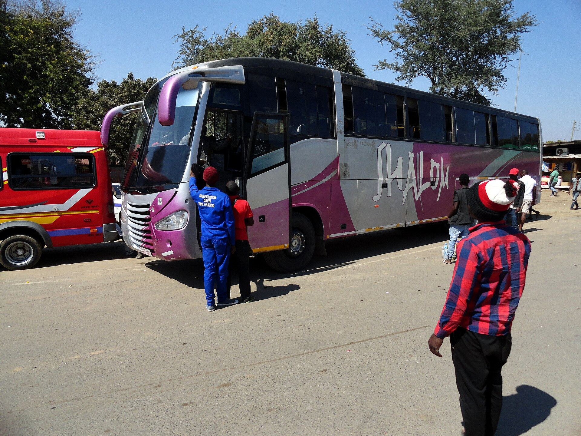 Everyday scene in Livingstone, Zambia